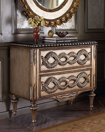 Silver Leaf Chest