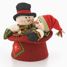 Snowcouple in Hat