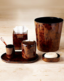Tortoiseshell Bath Accessories