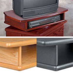 TV/VCR/DVD Turntable Stand