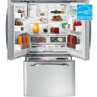 GE Profile 25.5 Cu. Ft. French Door Bottom-Freezer Refrigerator (Color: Stainless) ENERGY STAR