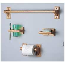 4 Piece Bathroom Accessory Set