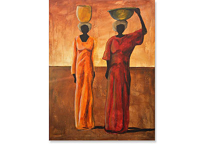 African Journey II Canvas Artwork