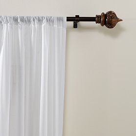 Alhambra Wood Drapery Rods