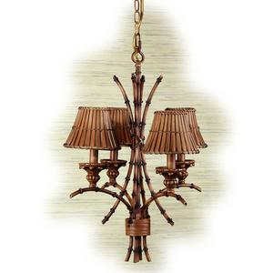 Bamboo Borynda Chandelier Light