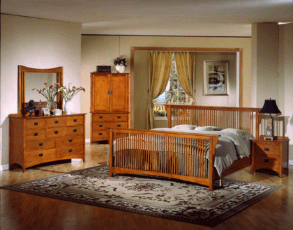 American Themes 4-Piece Bedroom Set