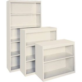 Best Metal Cabinets Steel Bookcase - 36in.W x 72in.H, Model# ABC7218
