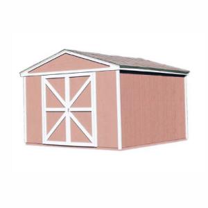 Handy Home Products Somerset 10 Ft. x 12 Ft. Storage Building Kit with Floor