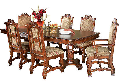 Carpathian Pedestal Dining Table