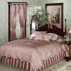 Celine Satin Coverlet, Bedding, & Curtains