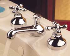 Chrome bidet mixer