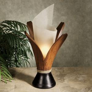 Coconut Flower Accent Lamp