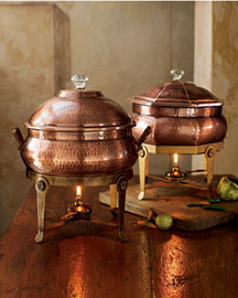 Copper Chafing Dishes