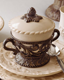 Covered Soup Bowl