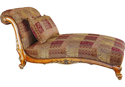 Villa D’Este Dark Chaise