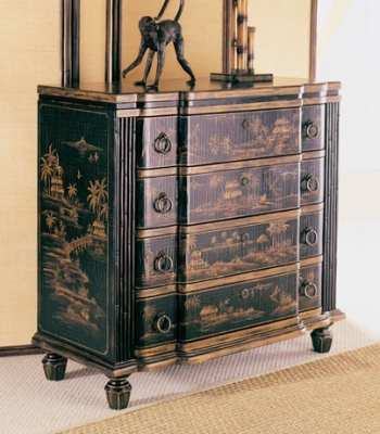 Decorated Hall Chest