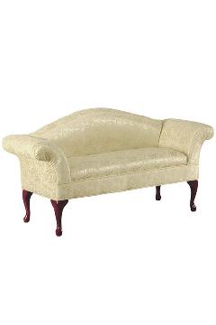 Delmar Rolled-Arm Settee