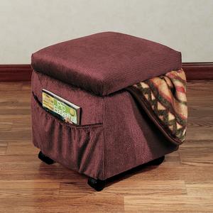 Entertainment Storage Ottoman