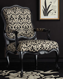 Flocked Chair