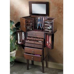 Floor Jewelry Armoire