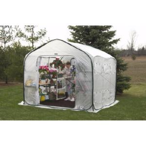 FlowerHouse 8 Ft. High x 9 Ft. Wide x 9 Ft. Deep Pop Up- Farmhouse Greenhouse