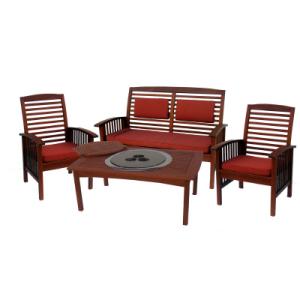 Gibranta Firepit Patio Set