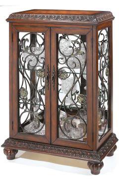 Grand Estates Mirrored Back Display Cabinet I