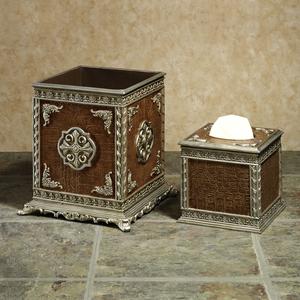 Landon Decorative Wastebasket & Tissue Cover