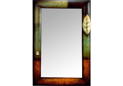 Leaf Leaning Mirror