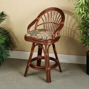 Leikela Rattan Counter Stool Pair