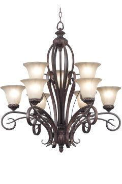 Rochester Nine-Light Chandelier