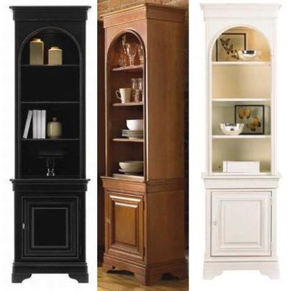 Louis Louis Chimney Bookcase Cabinet