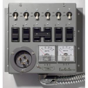 Connecticut Electric 30A, 6 Circuit Manual Transfer Switch