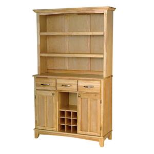 McCormick Buffet Cabinet with Open Shelved Hutch