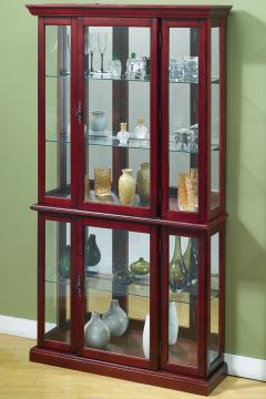 Meade Floor Curio Cabinet