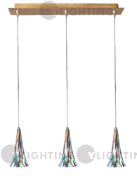 Metal Tripoint Flute Set