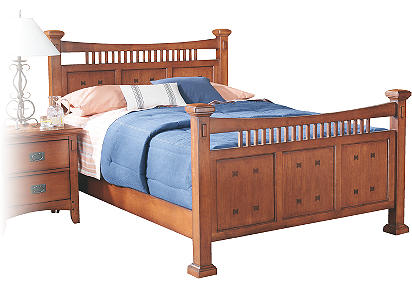 Mission Guest Full Panel Bed
