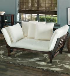 Mission-Style Convertible Studio Lounge