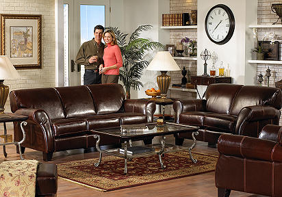 Molina Leather 6 Pc Livingroom