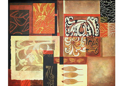 Organic Adornment Canvas Artwork