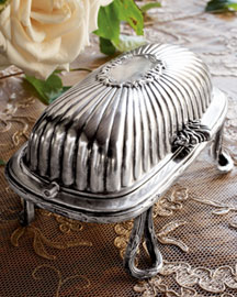 Pewter Butter Dish