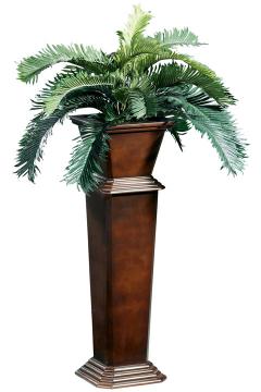 Pheonix Palm Topiary with Wood Base