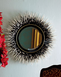 Porcupine Quill Mirror