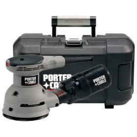 Porter Cable 343K 5-inch Random Orbit Sander Kit - Hook & Loop Pad
