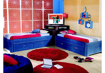 Cindy Crawford Home Presley 3 Pc Platform Bedroom
