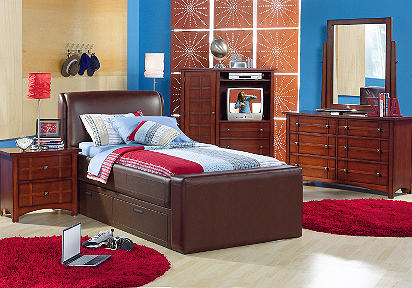 Cindy Crawford Home Presley Full Pillow Bedroom