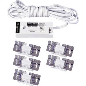 Progress Lighting Hide-a-Lite Xenon Collection White 10-Light Undercabinet