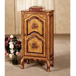 Rosetta Wood Cabinet