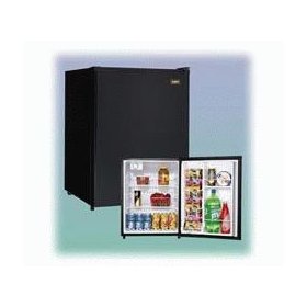 Sanyo SR-2410K Mid Size Refrigerator, Black