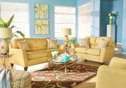 Silhouette Sand 5 Pc Livingroom